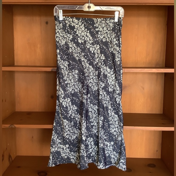 Victoria's Secret Dresses & Skirts - NWT Victoria’s Secret Floral Bias Cut Midi Skirt Cottagecore Slip Skirt Size S